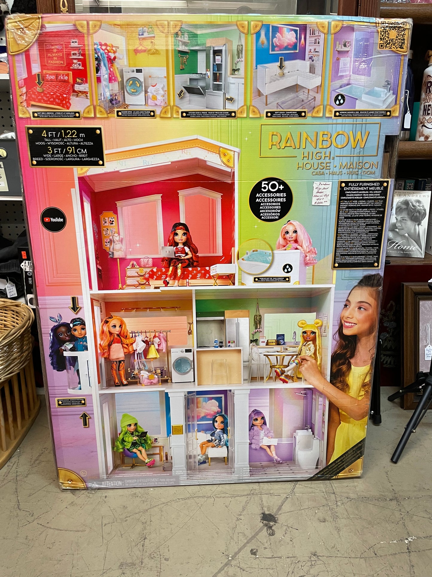 🎀Rainbow High Doll House🎀 Condition:Brand New in Box