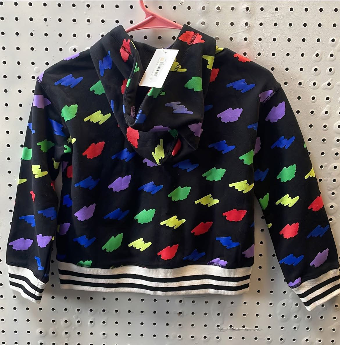 JuJu Beez
Scribble Fleece Blk Multi
Girls Size 8- NEW WITH TAG