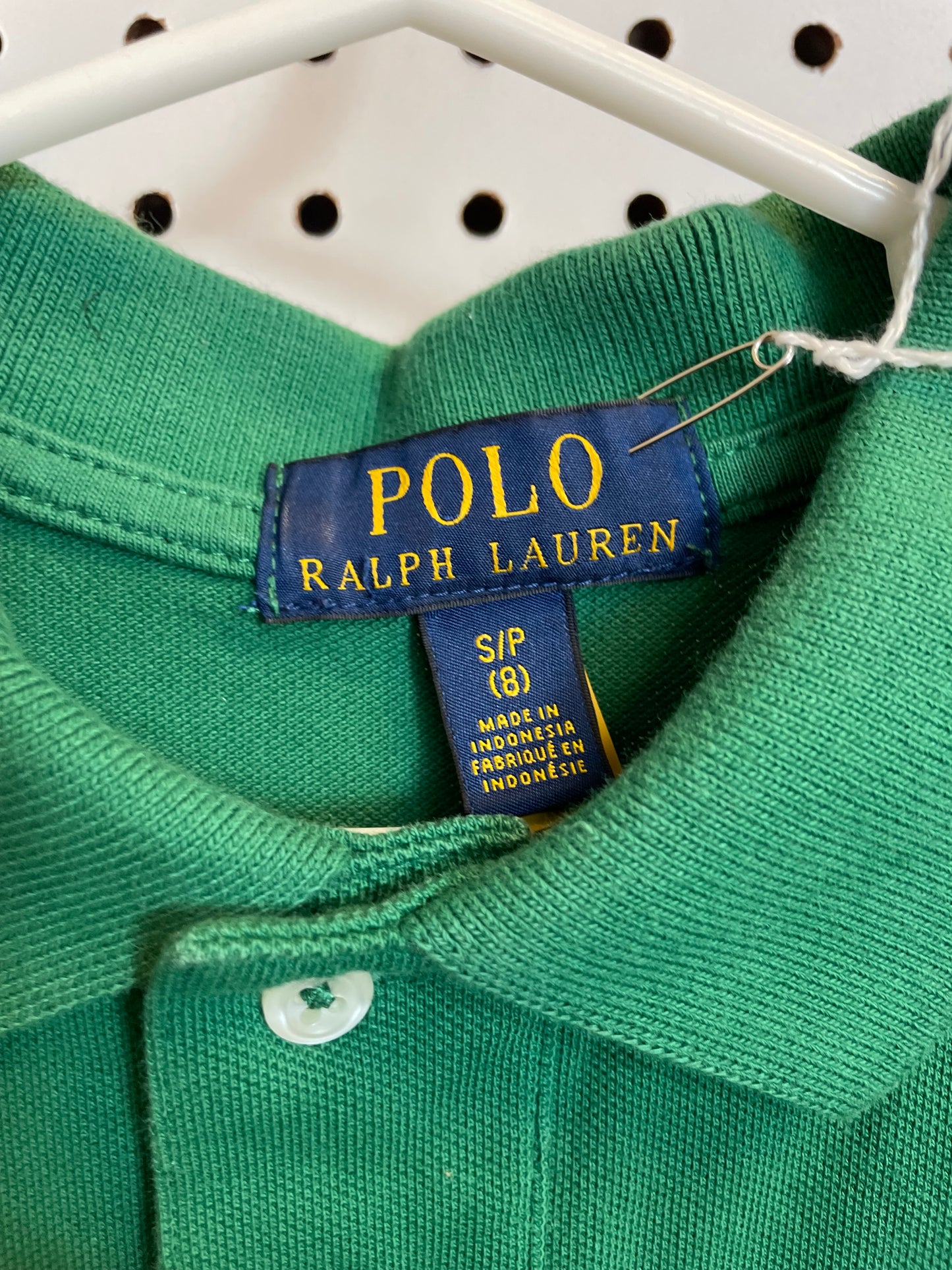 Ralph Lauren Polo Green Pony Casual Preppy-Boys