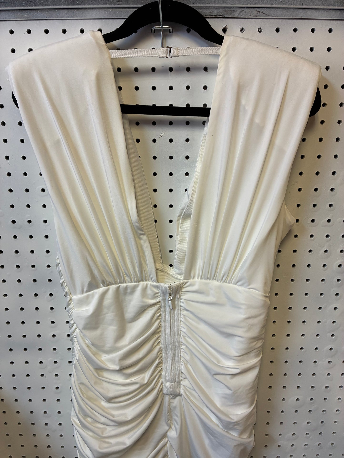 Fashion Nova Fallon Ruched Midi Dress Size Medium-New with Tag