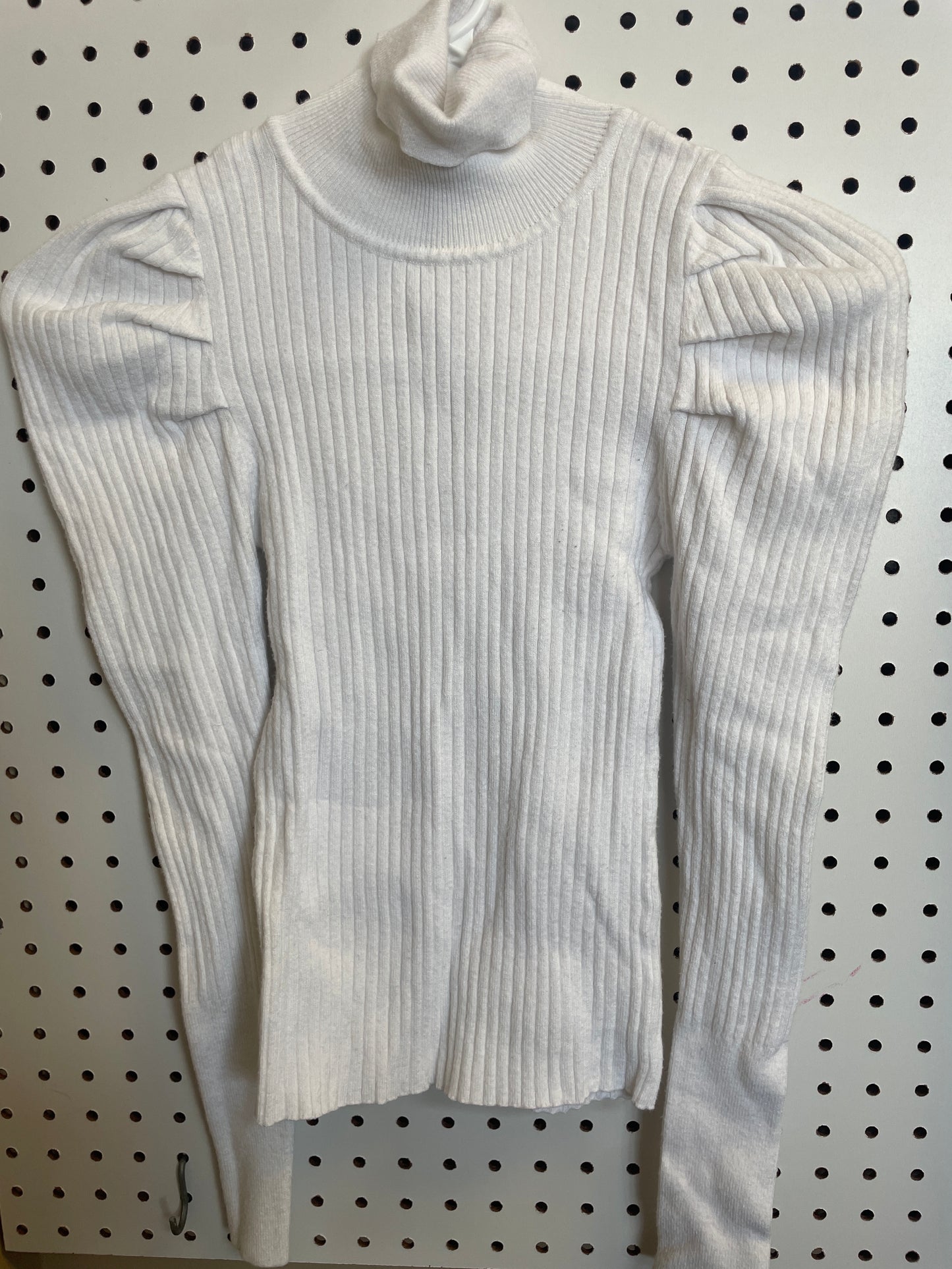 Mini Get On With It Turtleneck Sweater - Ivory Girls Size 8