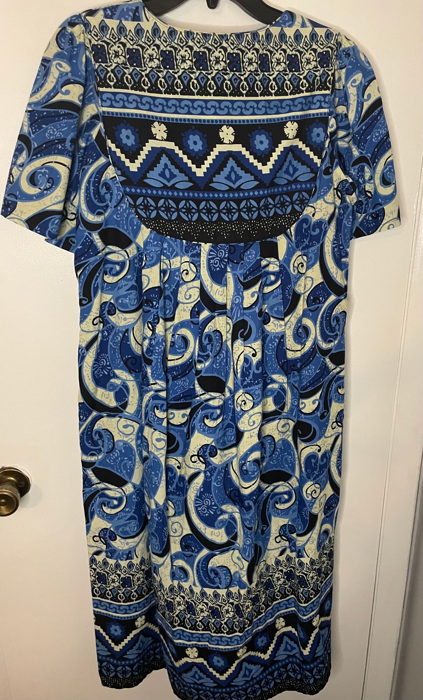 Sara Morgan Blue Maxi Dress ~Women’s Size Medium 8/10~ Great Condition