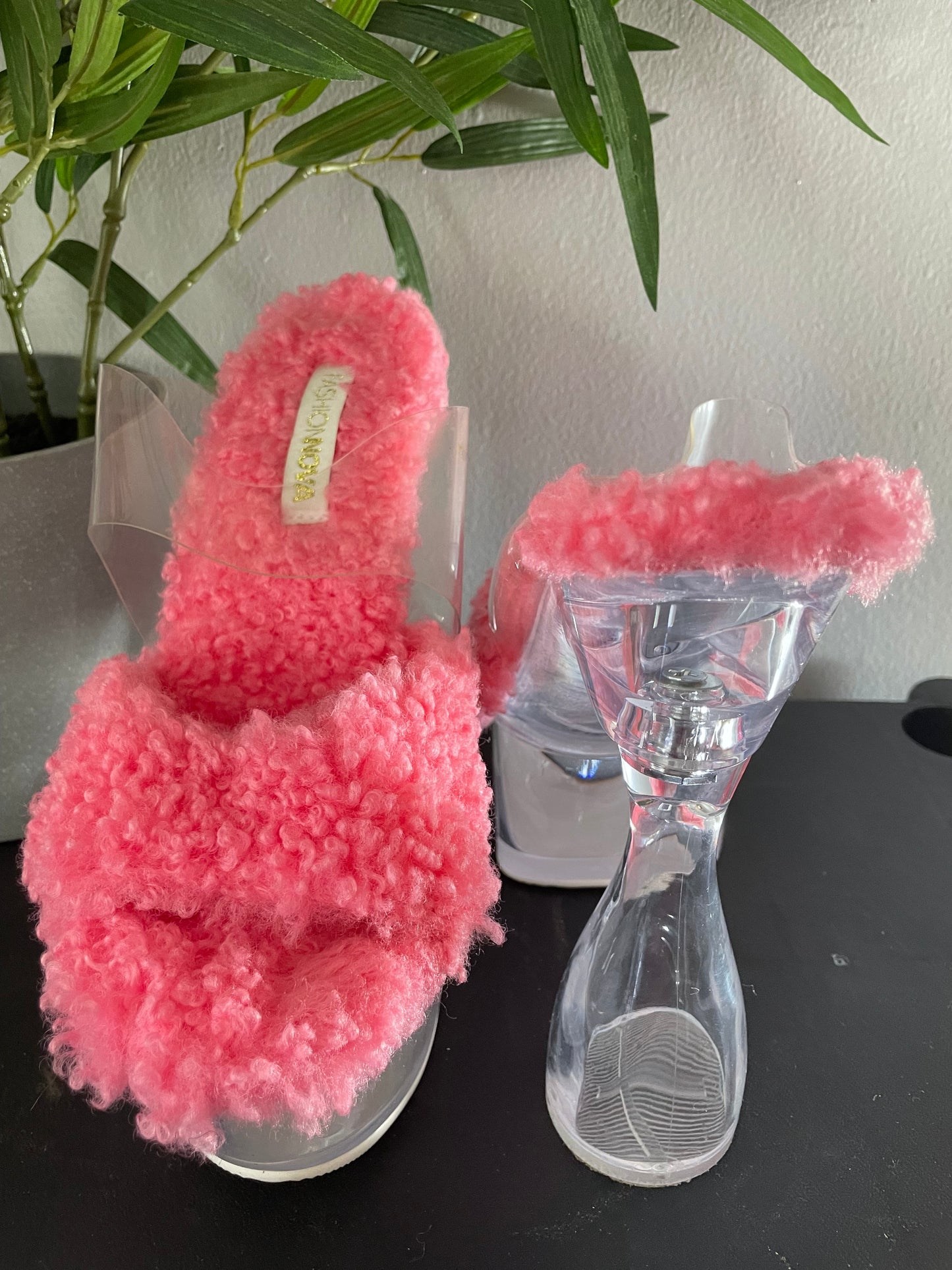 Pink Feeling Playful Platform Heels~Size 11~Great Condition