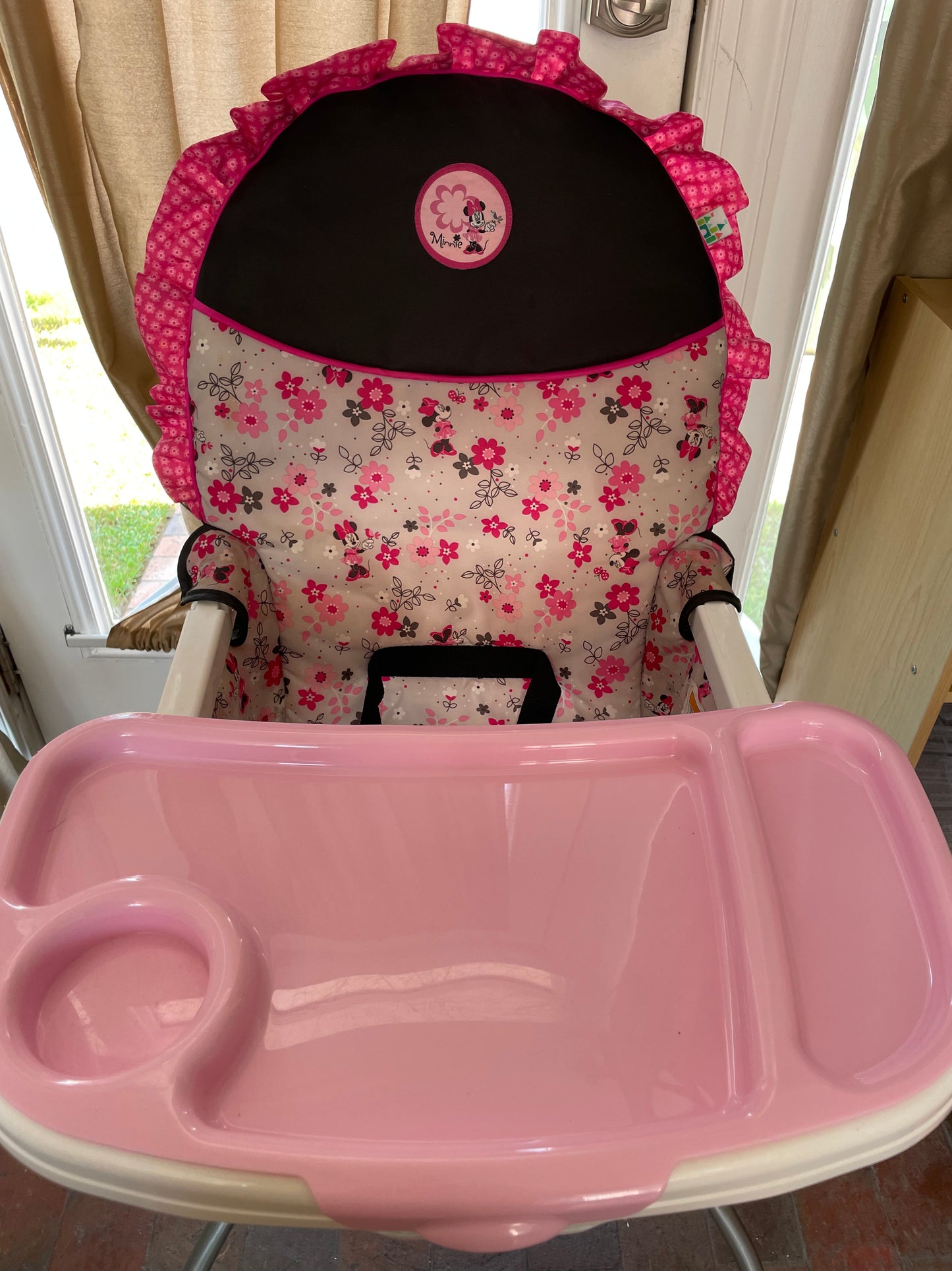 Disney Baby Simple Fold Plus High Chair, Minnie Garden Delight