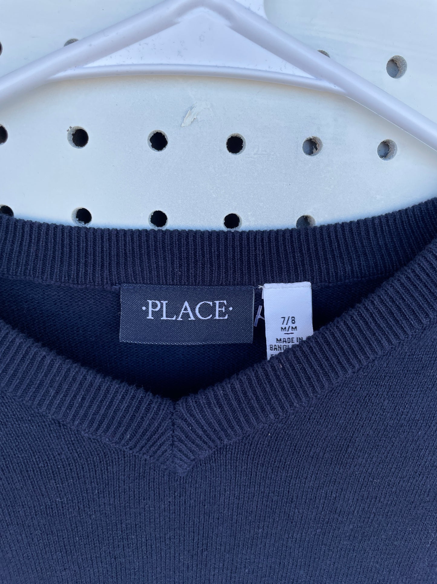 Children Place Uniform Longsleeve Shirt-Boys 7/8