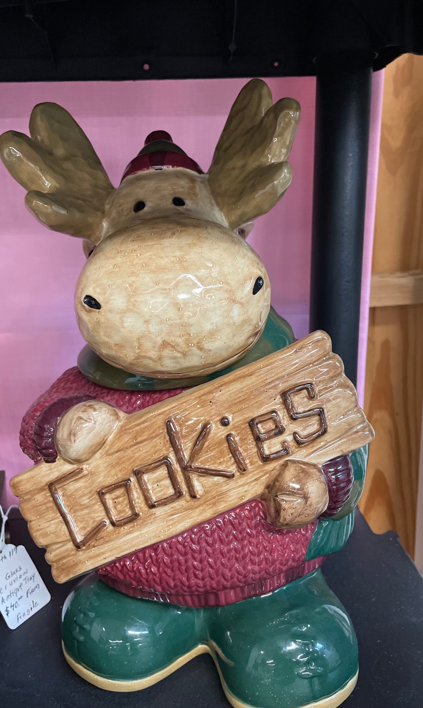 Saint Nicholas Figural Cookie Jar & Lid~Excellent Condition
