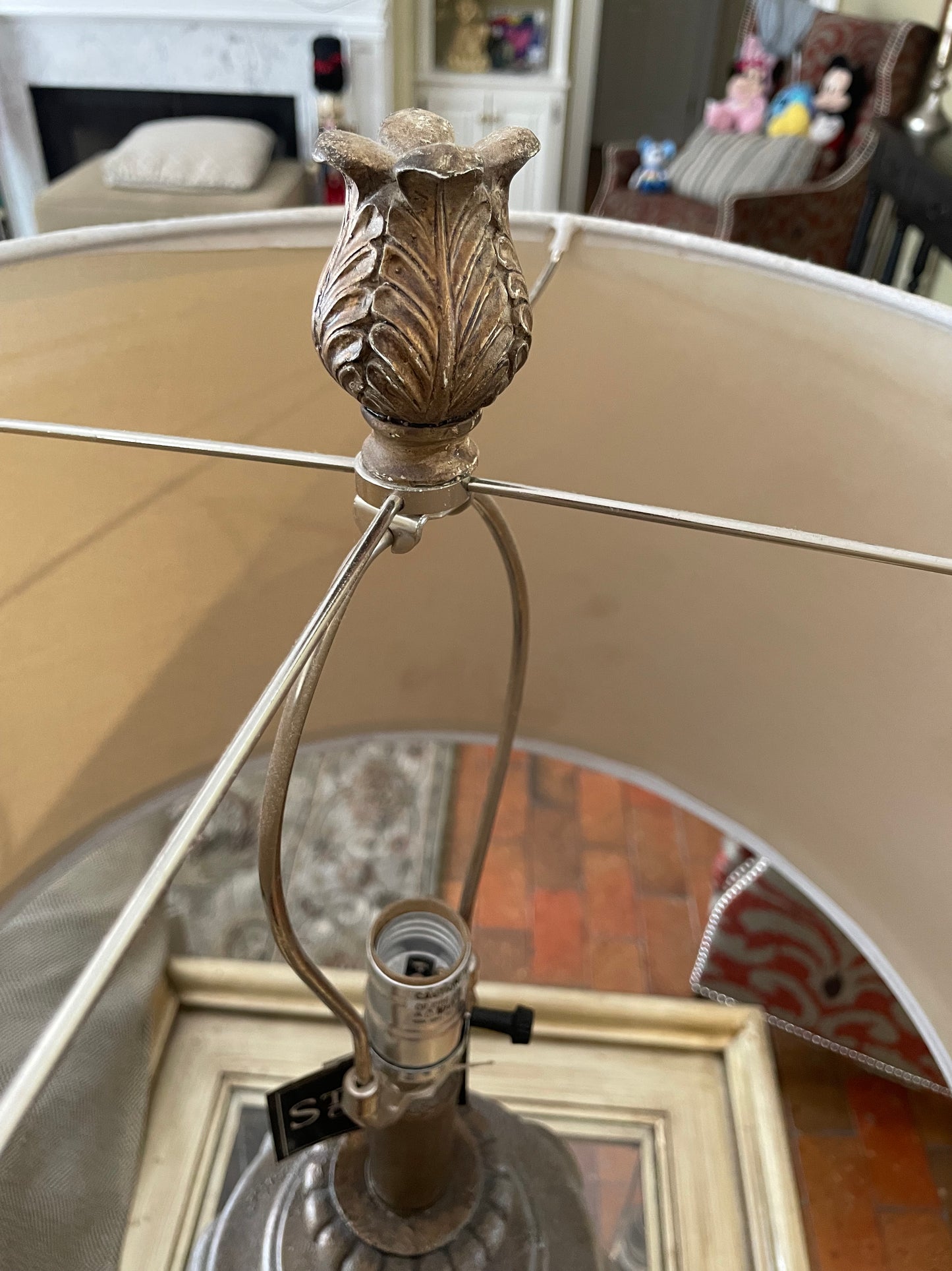 Flower Rose Bud Lamp~ Uniquely Detailed
