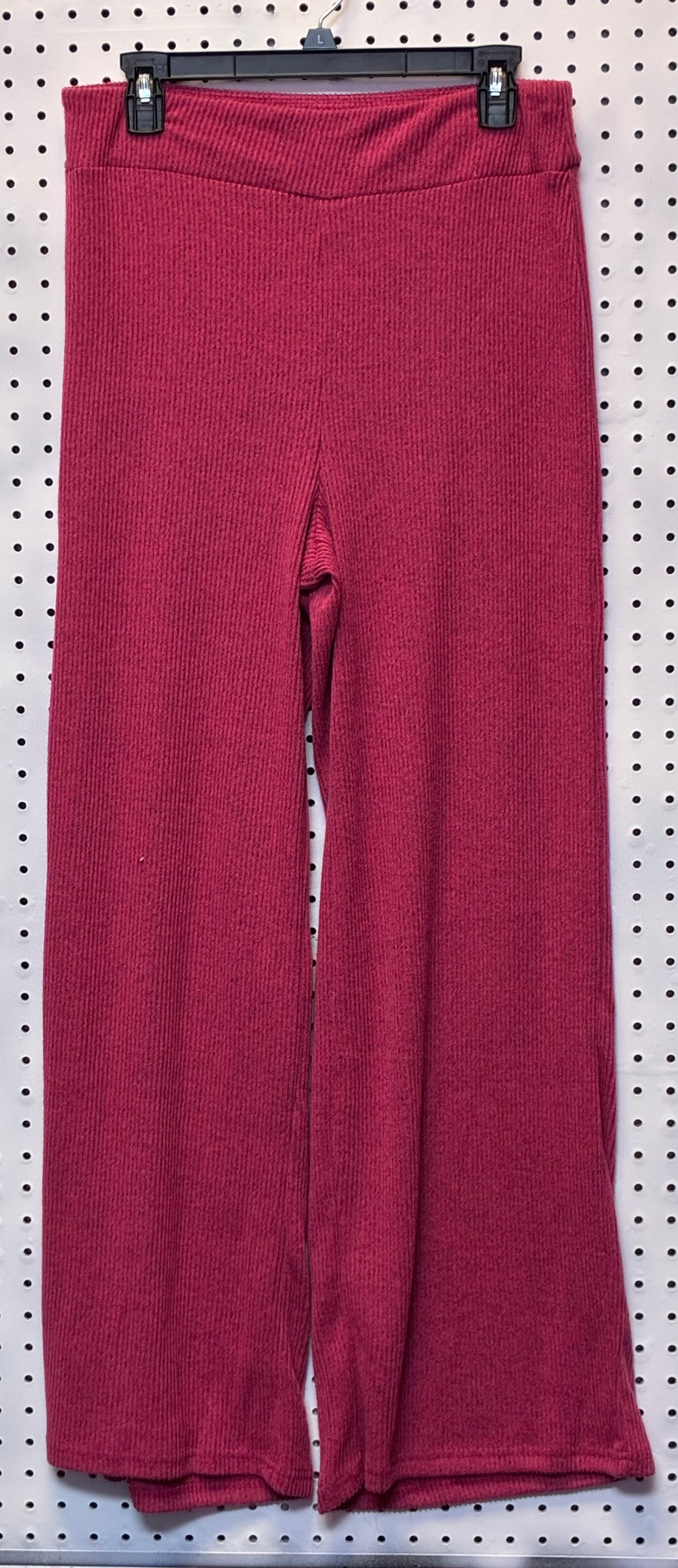 Shein Pink Ribbed Knit two-piece outfit Size Large /Tall
