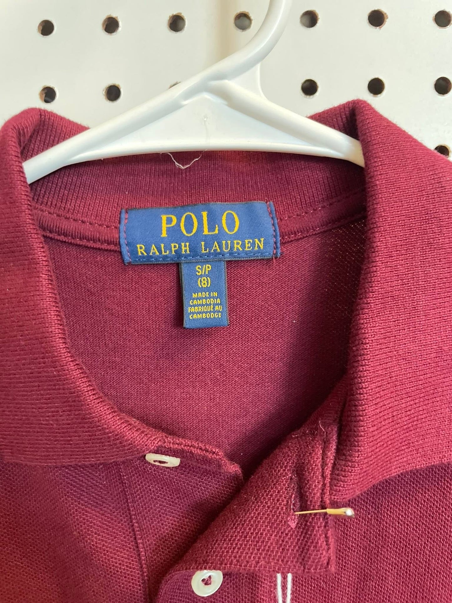 Ralph Lauren Burgundy Polo