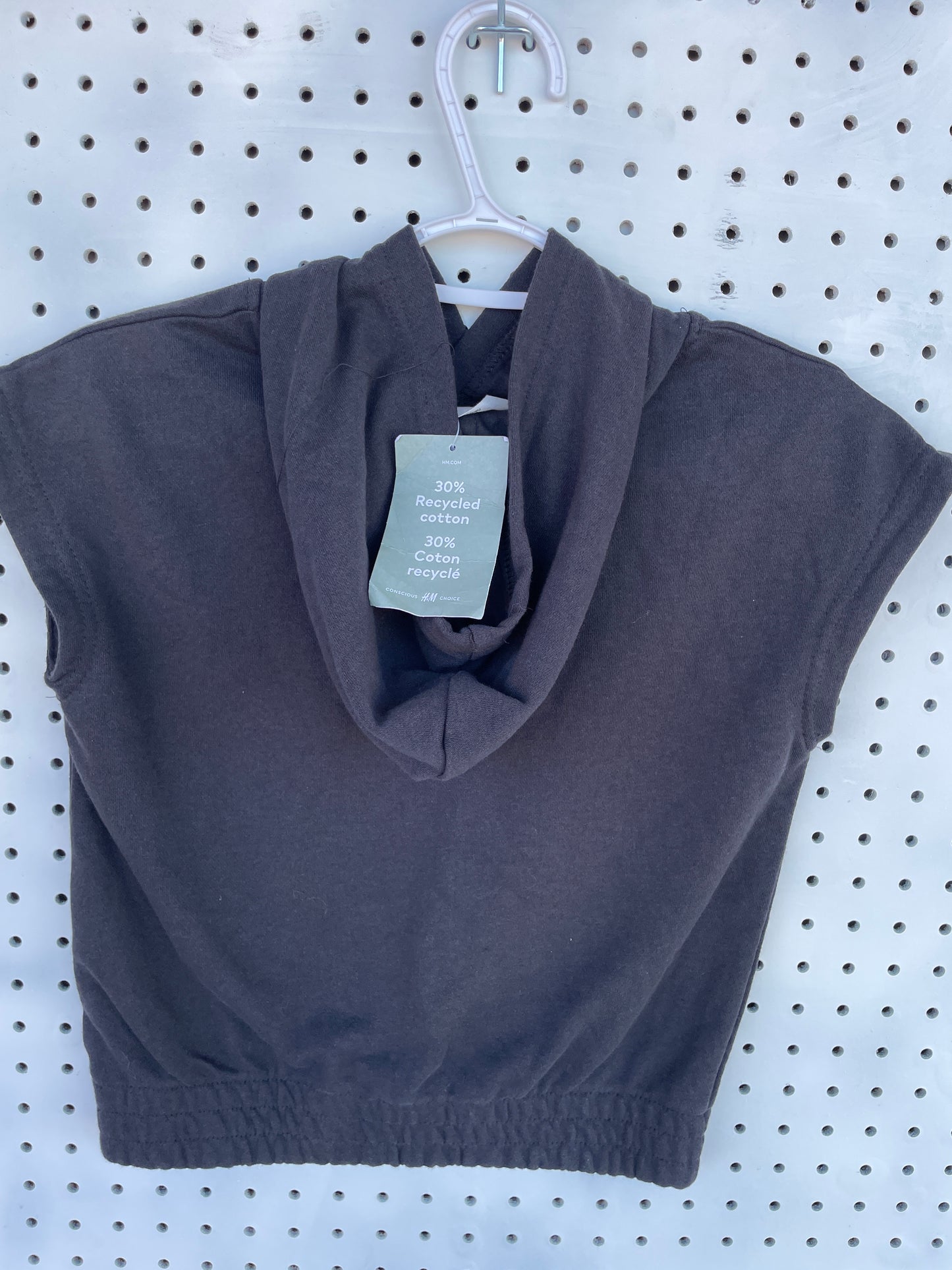 H& M Sleeveless Hoodie Girl 6/7