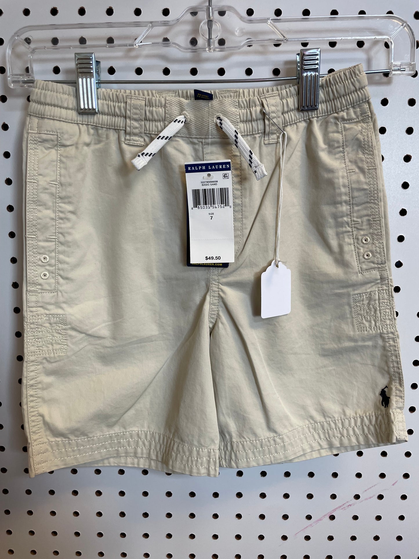 Ralph Lauren Basic Sand Shorts in Boys Size 7