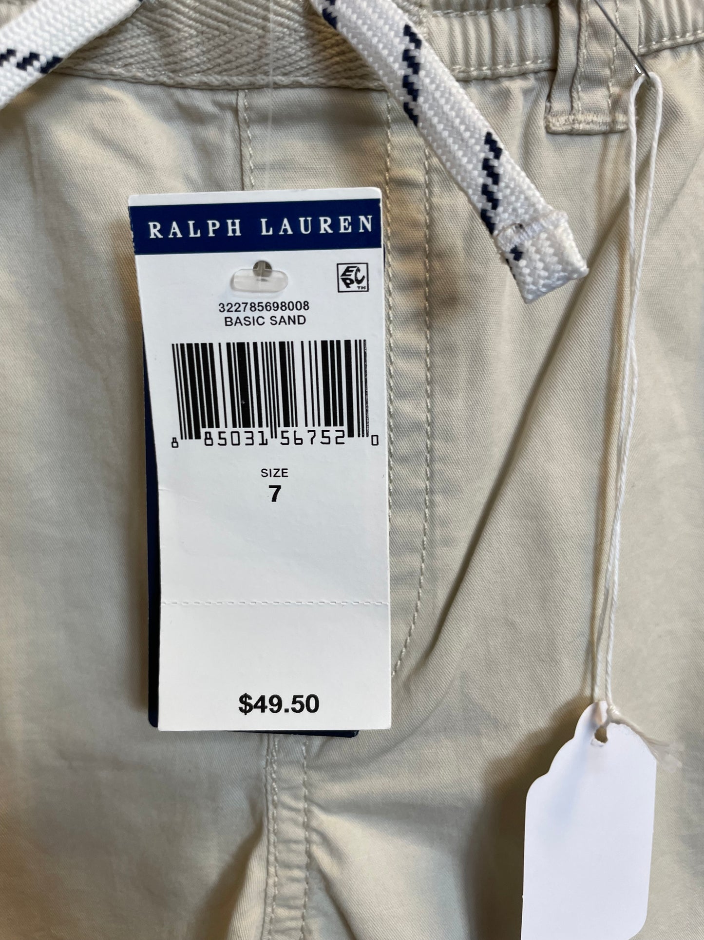 Ralph Lauren Basic Sand Shorts in Boys Size 7
