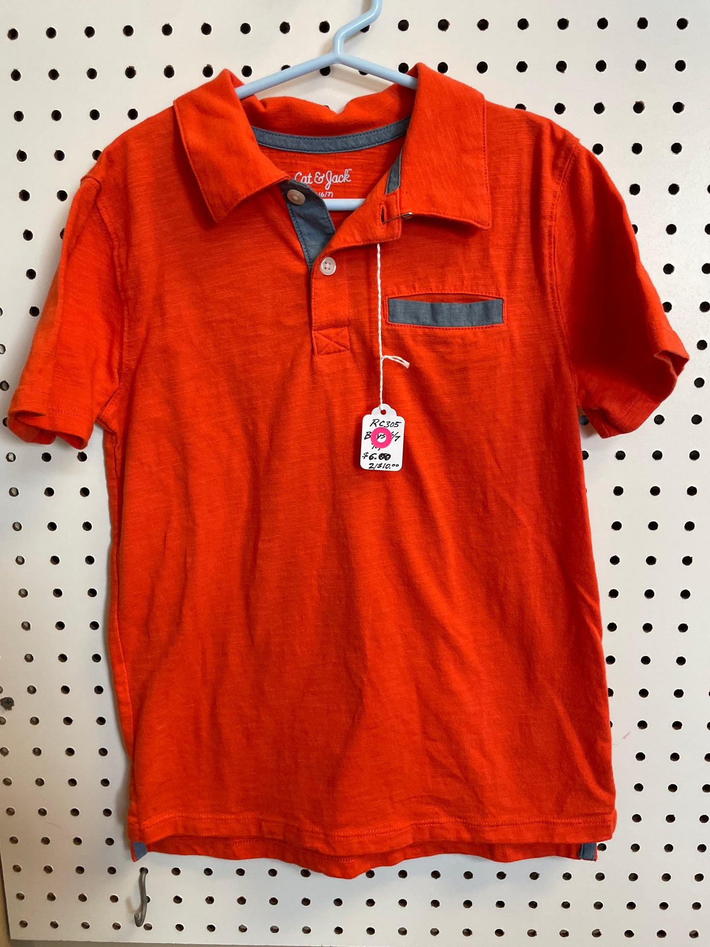 Cat & Jack Orange Top