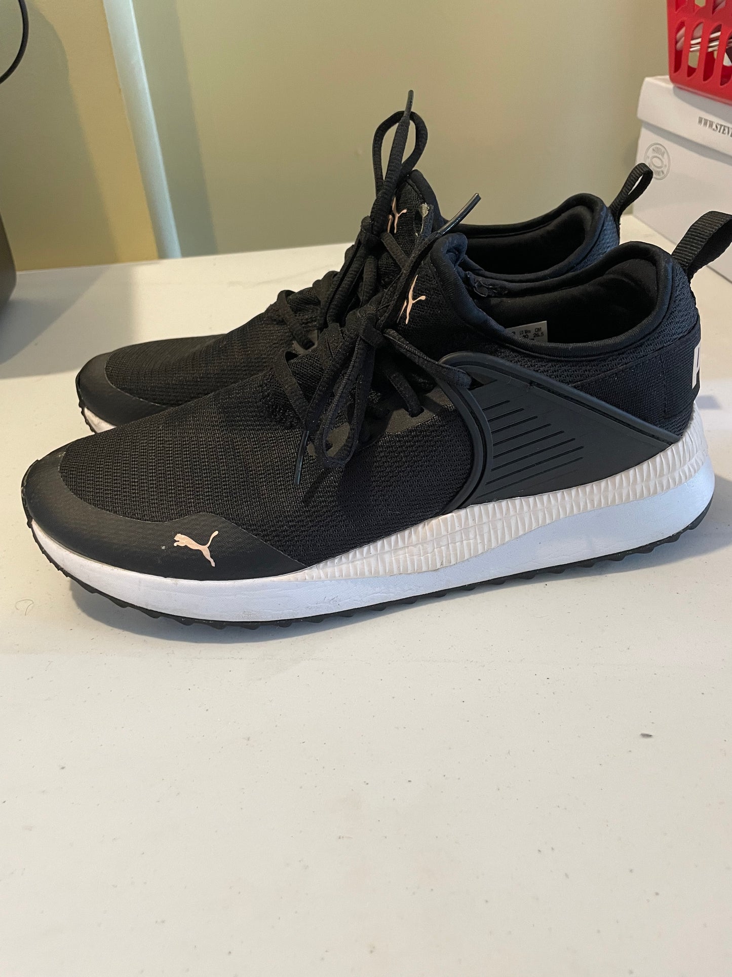 Black Puma Pacer Next Cage Fresh Women’s Sneakers Size10 Great Condition