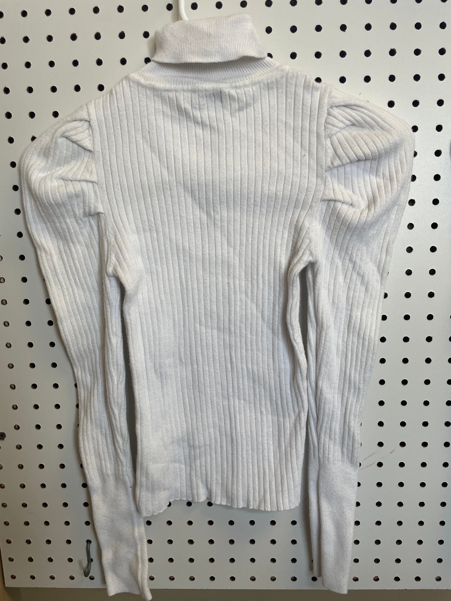 Mini Get On With It Turtleneck Sweater - Ivory Girls Size 8