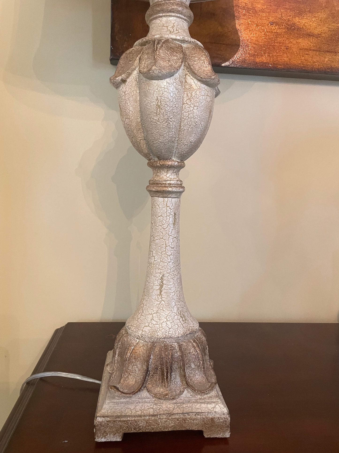 Set of 2 Vintage Detailed Lamps
