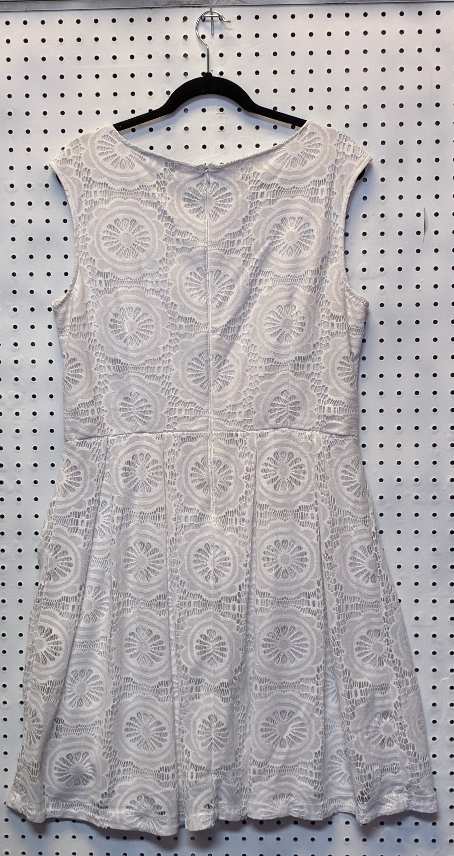 New York & Company White Dress Women Size 16