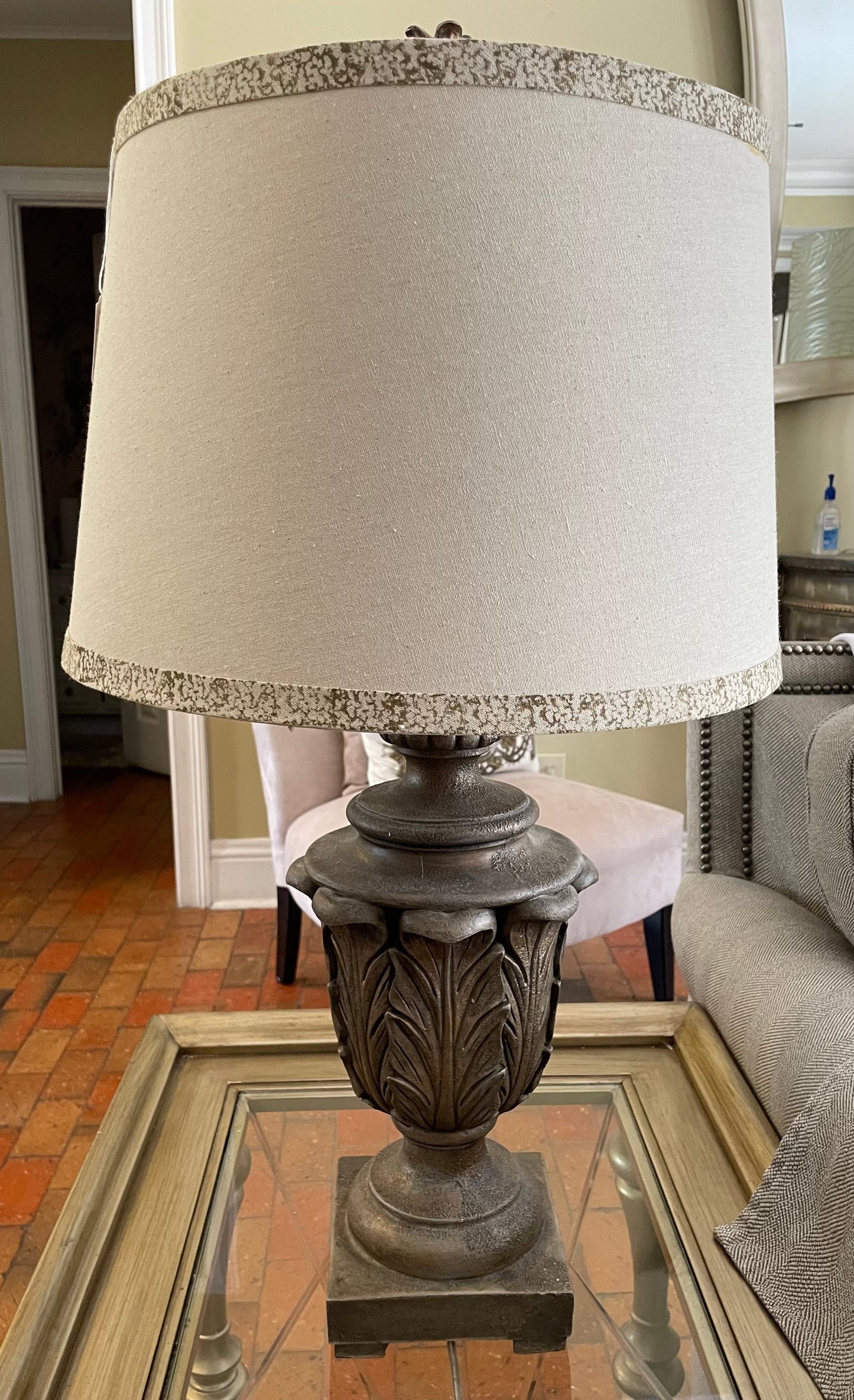 Flower Rose Bud Lamp~ Uniquely Detailed