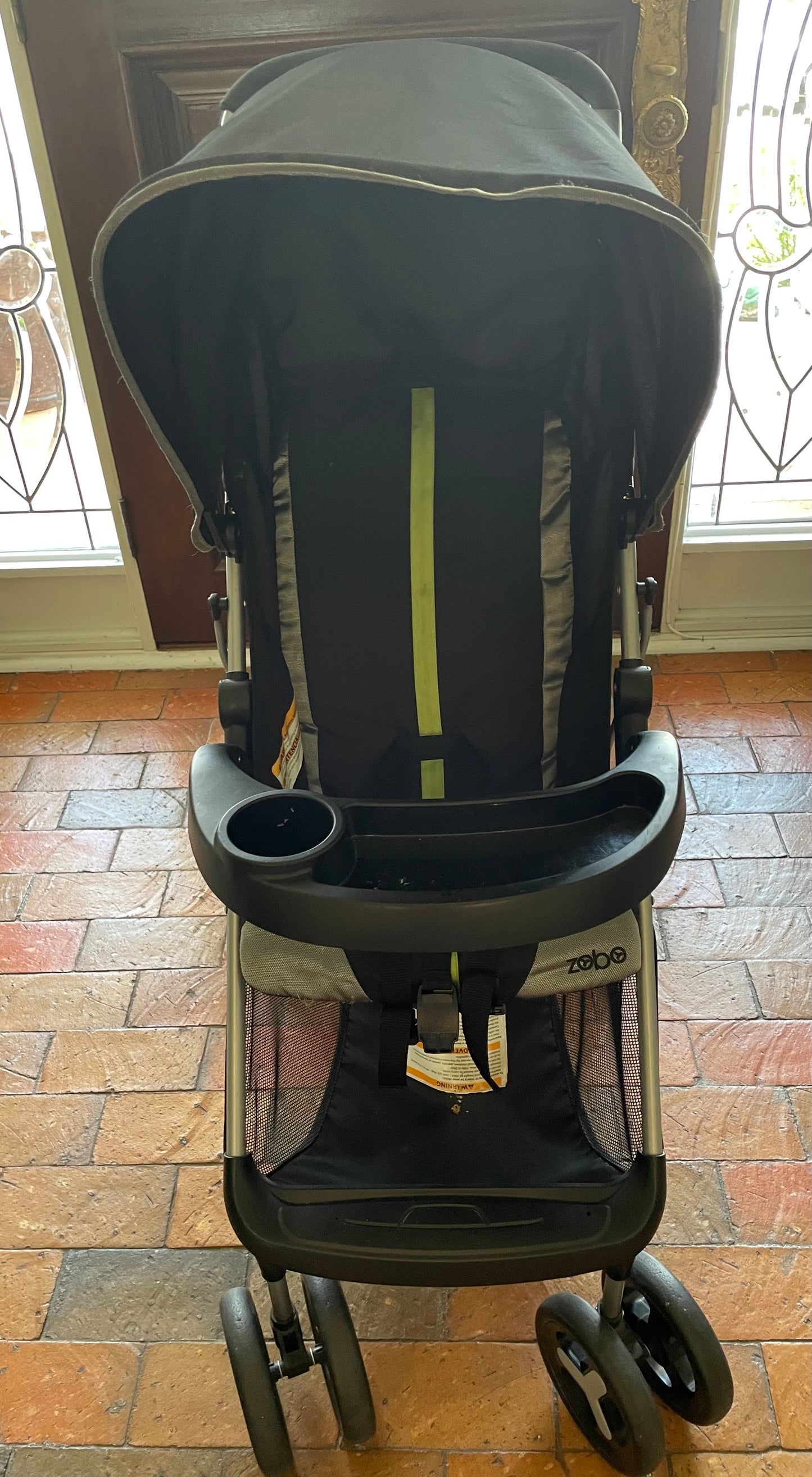 Zobo Easylite Stroller~Black~Great Condition