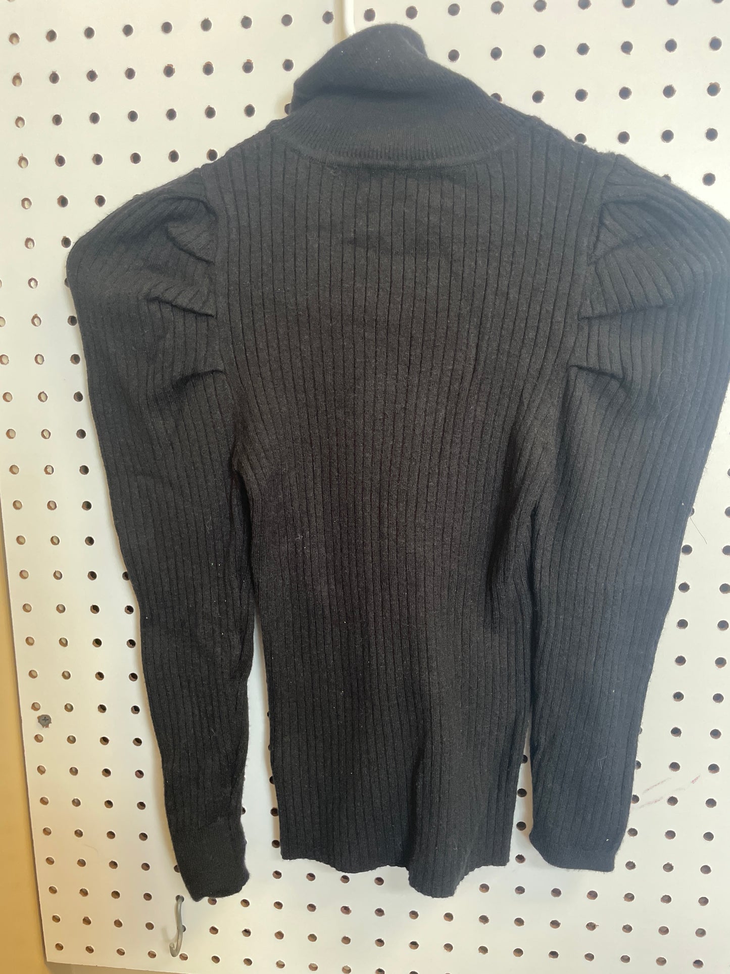 Mini Get On With It Turtleneck Sweater - Black Size Girls 8