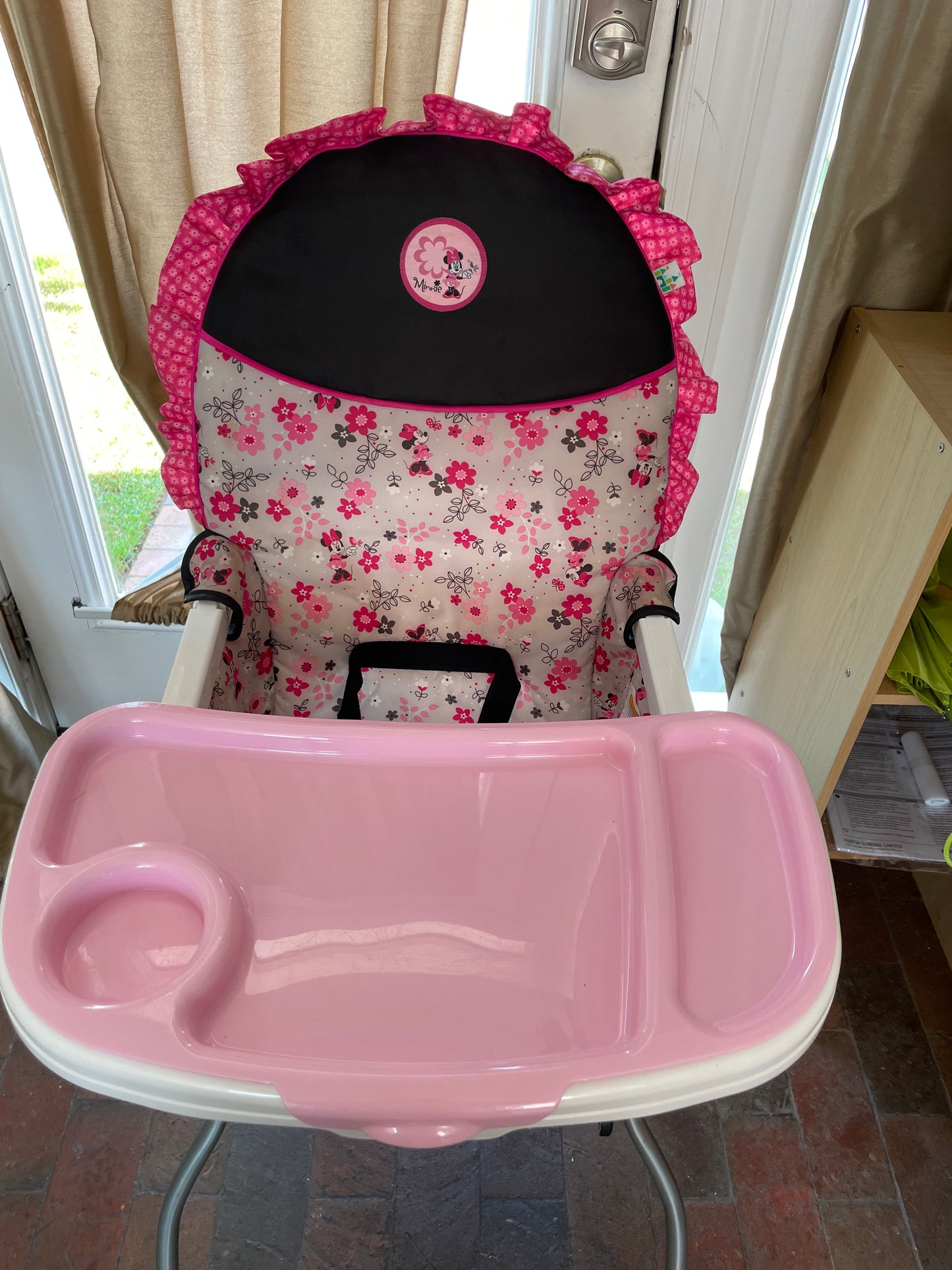 Disney Baby Simple Fold Plus High Chair, Minnie Garden Delight