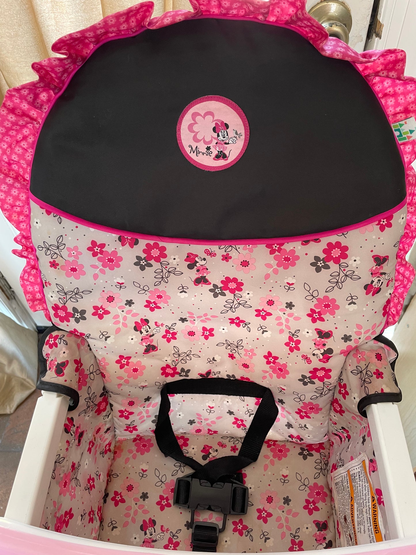 Disney Baby Simple Fold Plus High Chair, Minnie Garden Delight