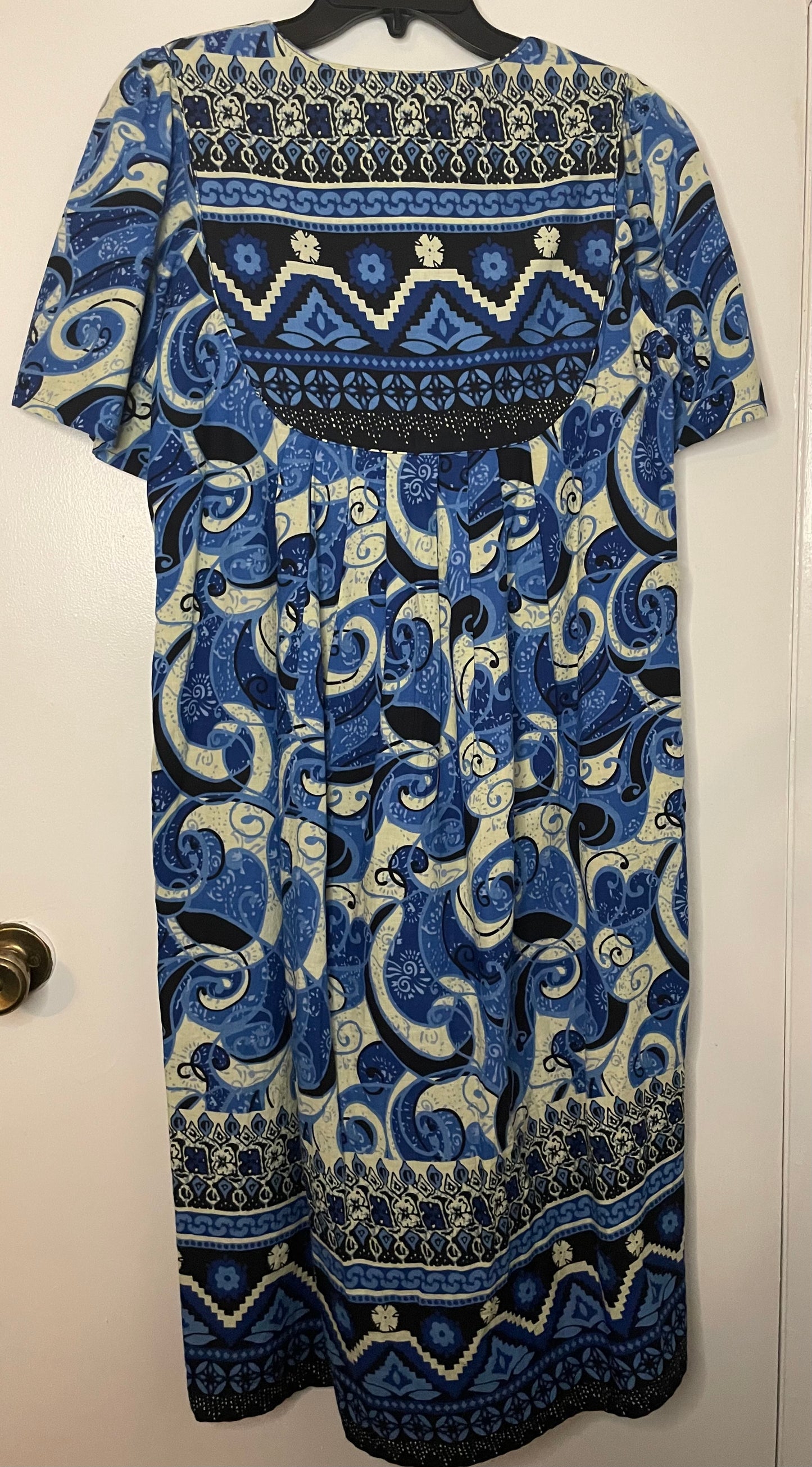 Sara Morgan Blue Maxi Dress ~Women’s Size Medium 8/10~ Great Condition