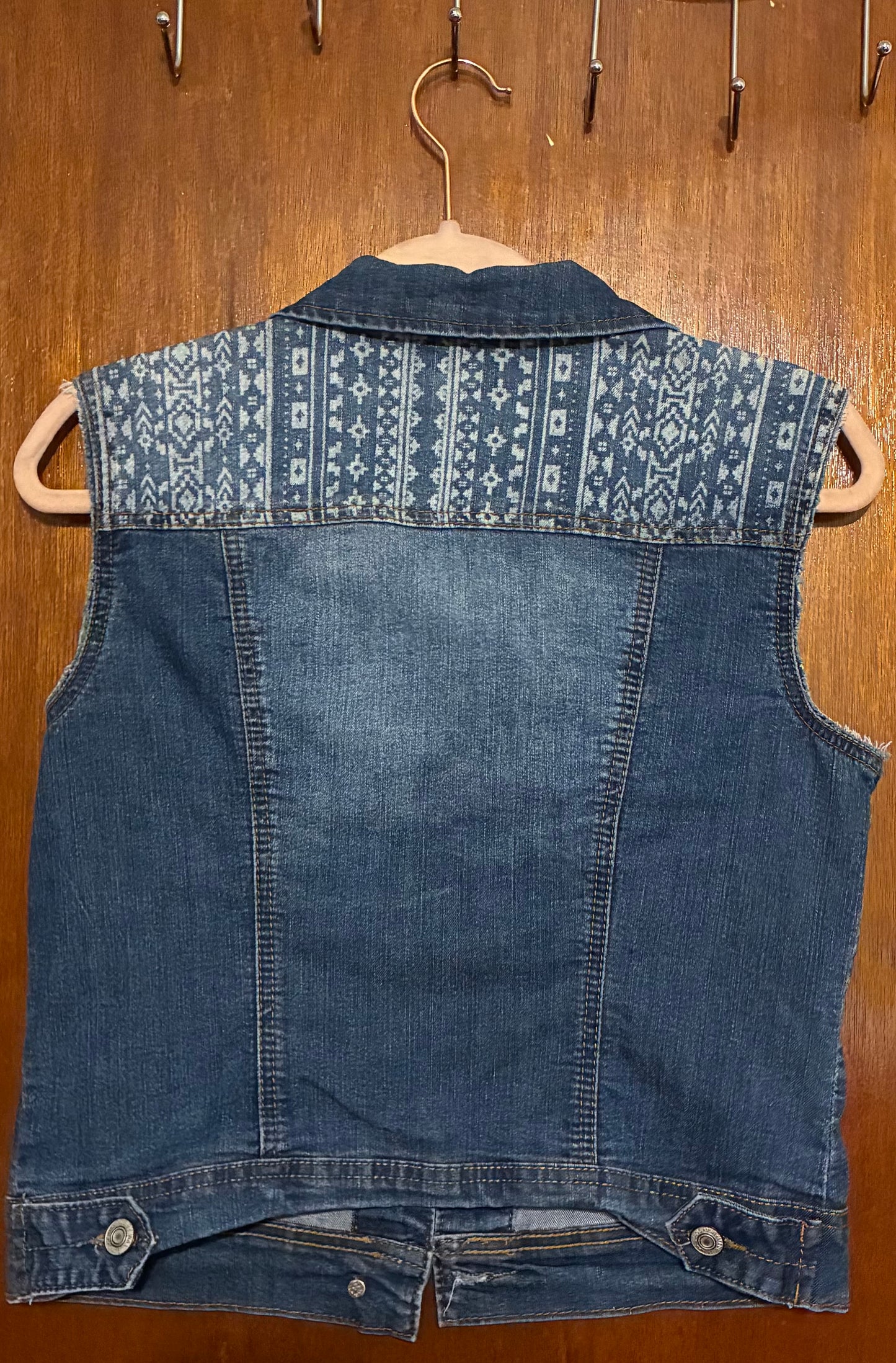 Wax Jean Denim Vest - Women Size 10