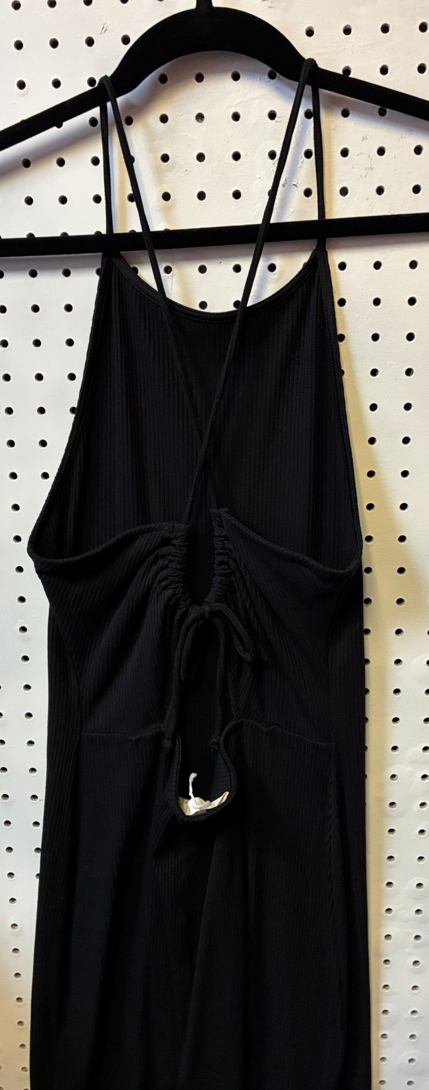 H&M Spaghetti Strap Black Dress Size Medium