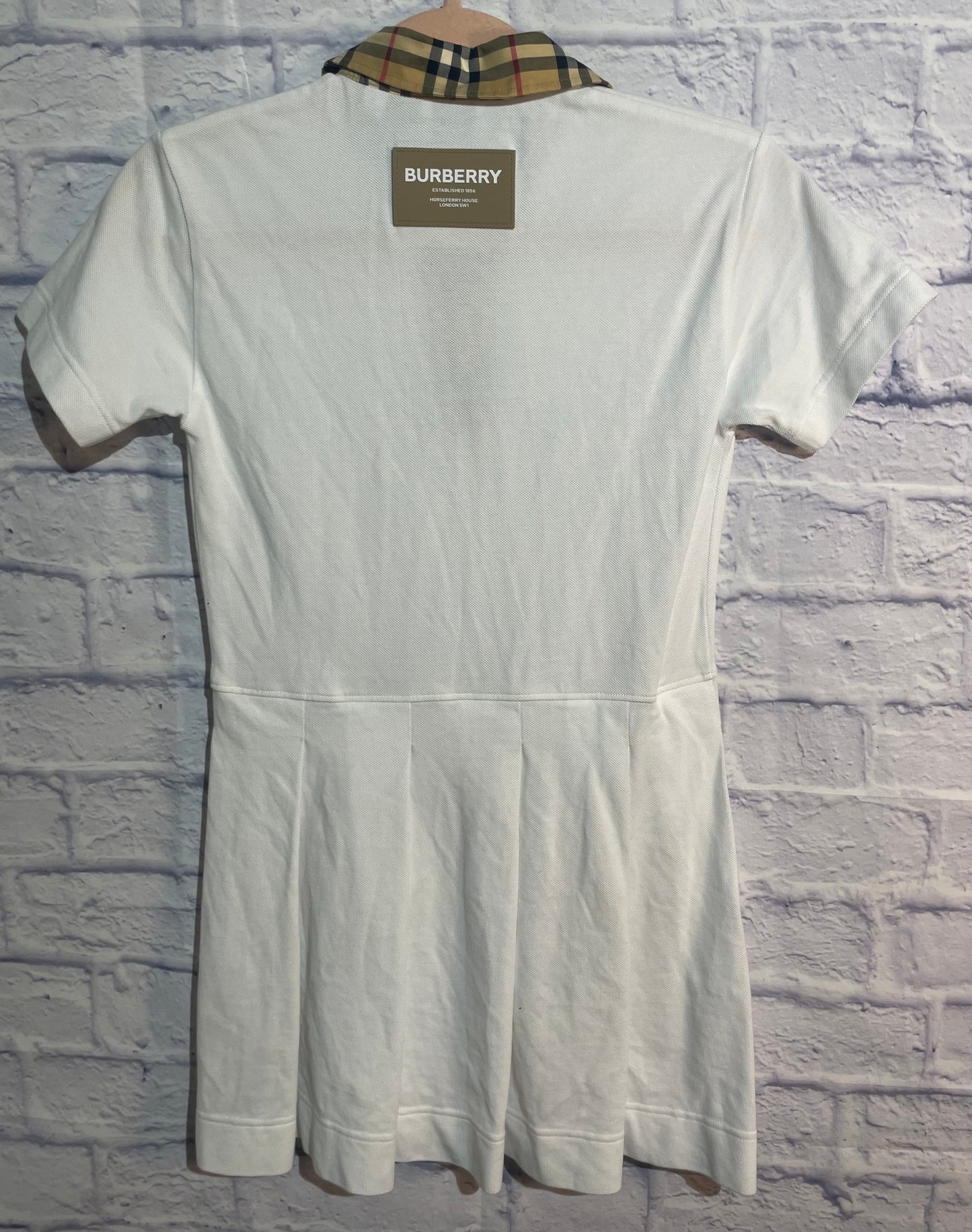 Burberry Kids Vintage Polo Dress Girls~Size 10