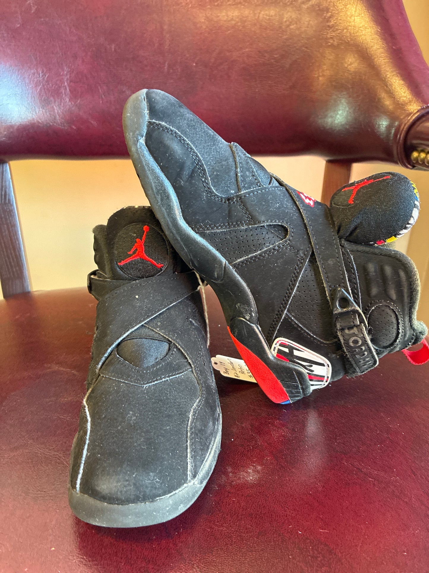 Nike Air Jordan VIII 8 Playoff Retro GS 2013 sz 1Y