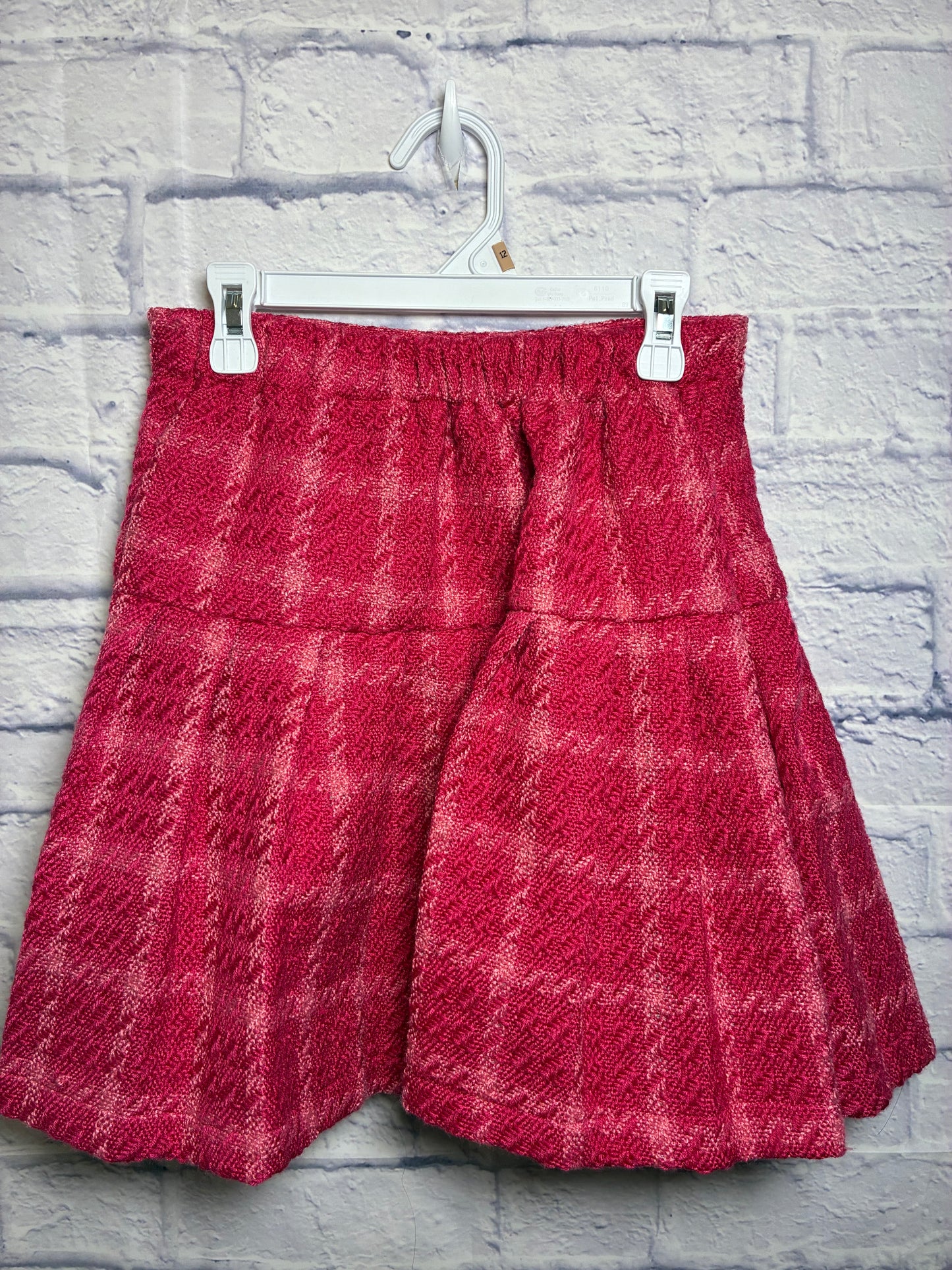 SHEIN Plaid Pattern Tweed Jacket & Skirt Girls size 11-12Y