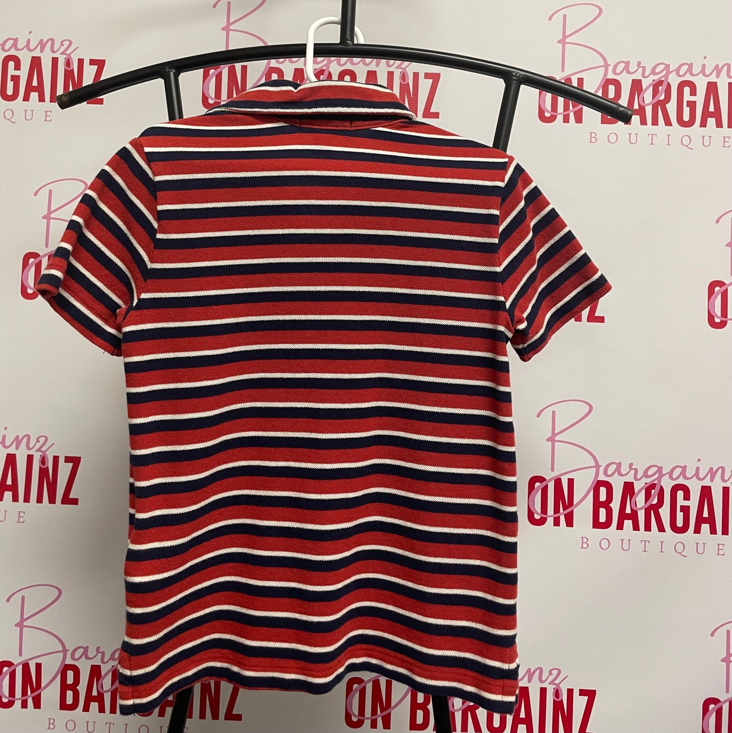 POLO Ralph Lauren Boys Striped Jersey Knit Polo, Size 5 – Great Condition