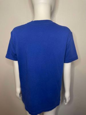 Polo All Blue Stitched Boys Shirt~Size 6~ Great Condition