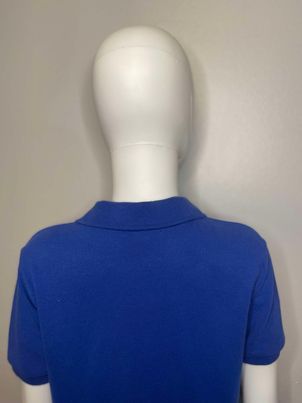 Polo Blue w/ Orange Logo Boys Polo Style Shirt~Size 6
