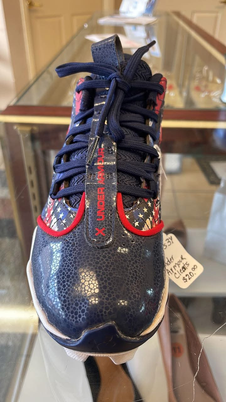 Under Armour Harper Cleats- Boys' Grade School Size 3Y