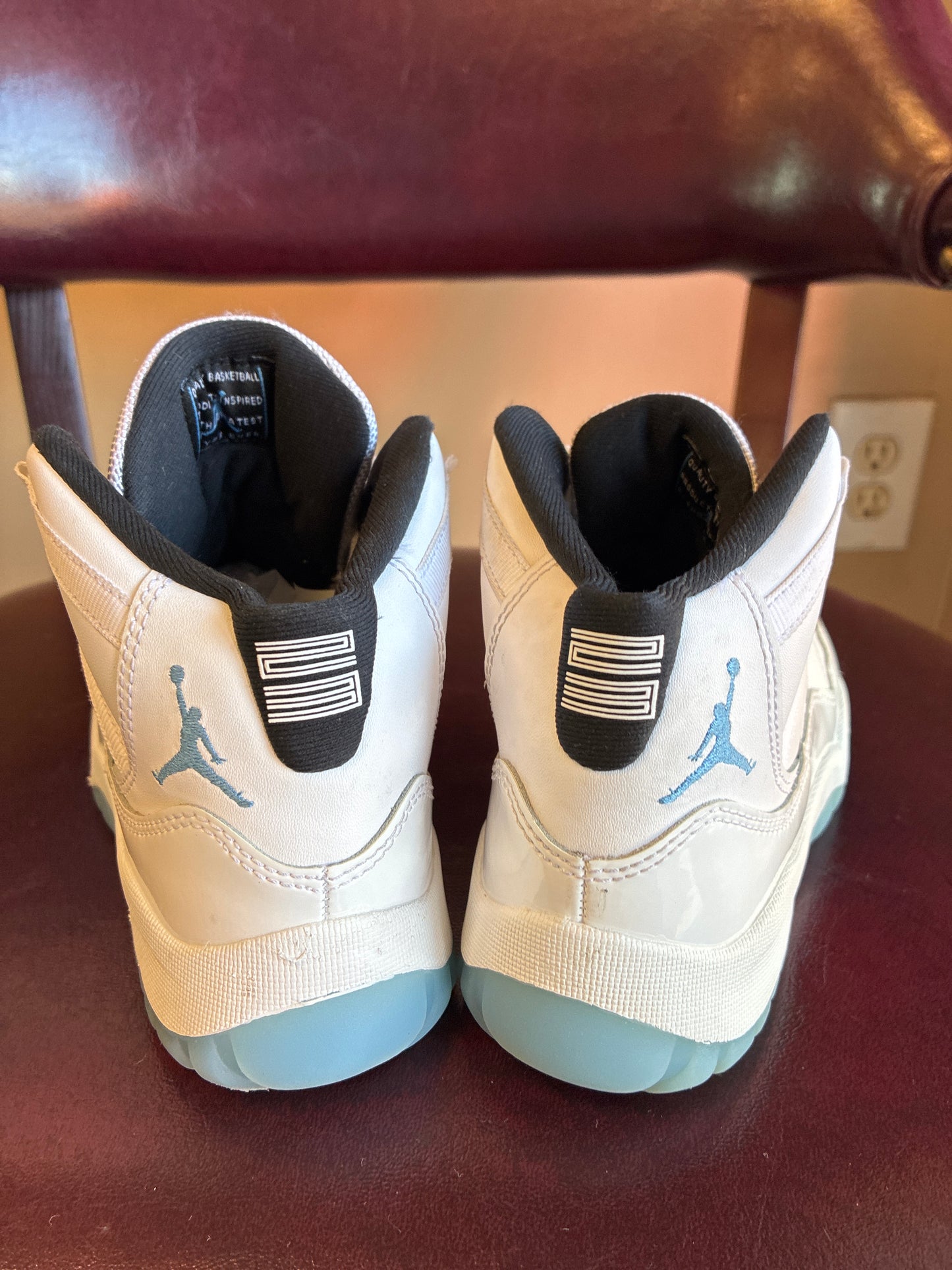 Nike Air Jordan 11 PS Legend Blue 2014 Size 2.5Y US White Ice Blue