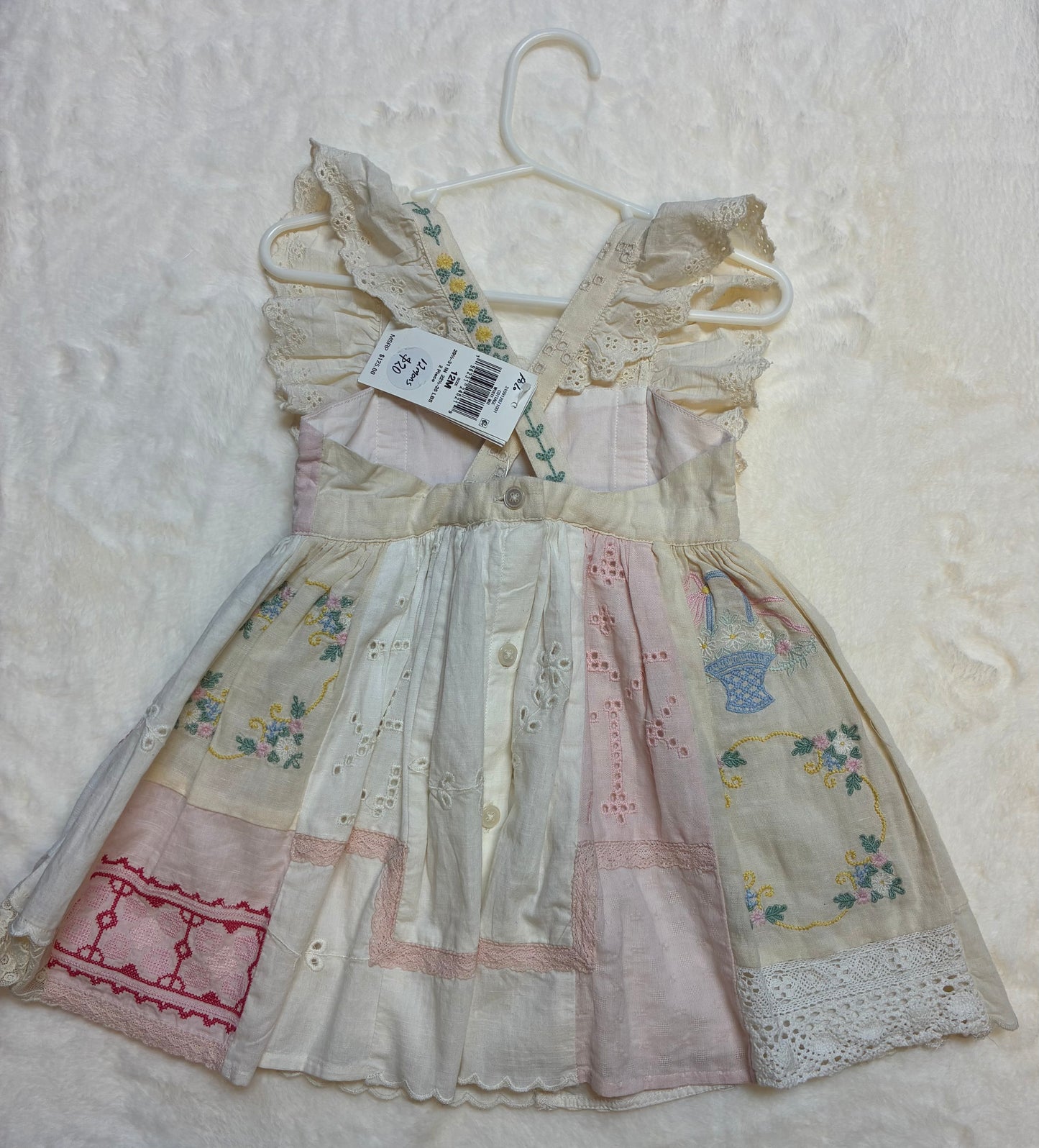 Polo Ralph Lauren Vintage Mill Dress Size 12mons NWT