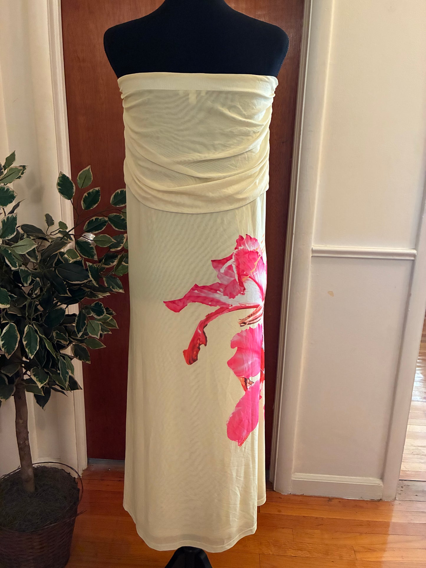 Kassie Floral Maxi Dress Size Large