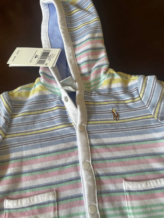 Ralph Lauren Striped Jacket
Size -3Mons
New with Tag