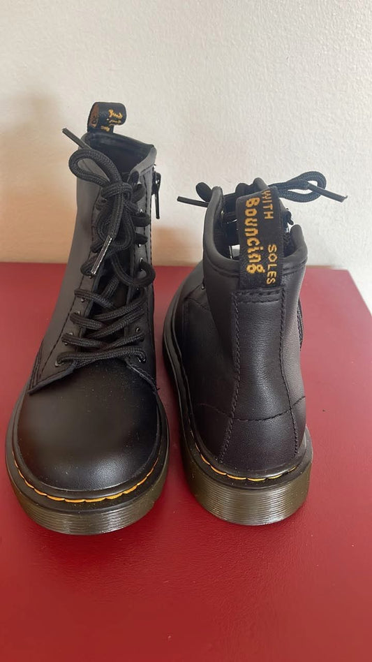 Dr. Martens 1460 T Kids Boot Black -Girl Size 13