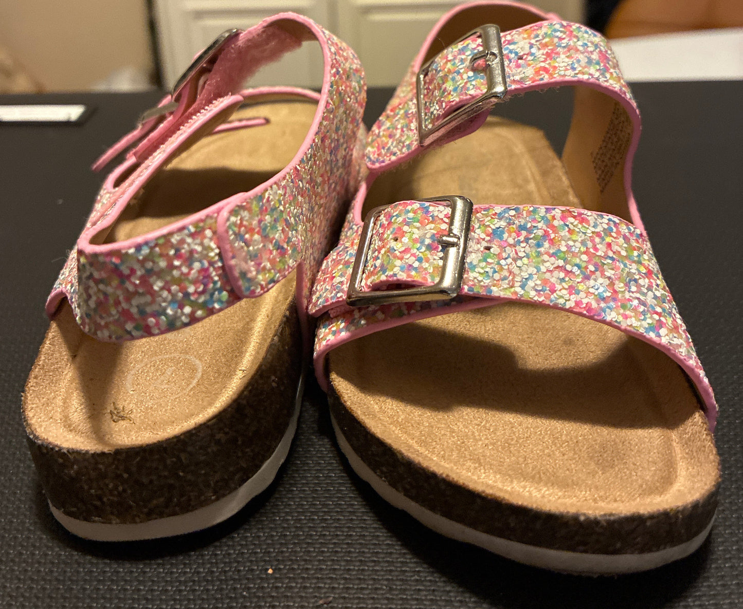 Toddler Reagan Footbed Sandals - Cat & Jack Size 7