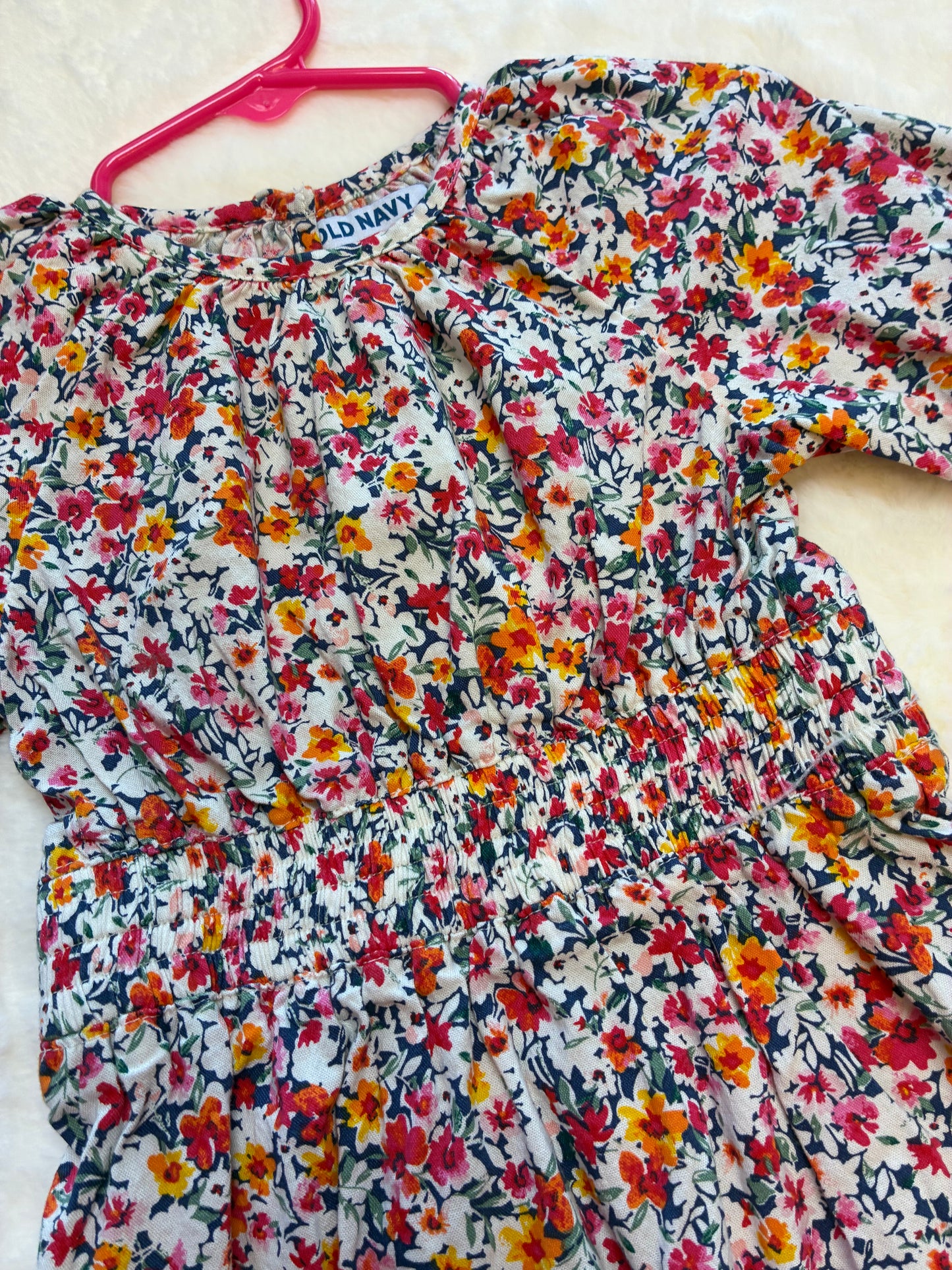 Old Navy Floral Girls Dress Size 18mons