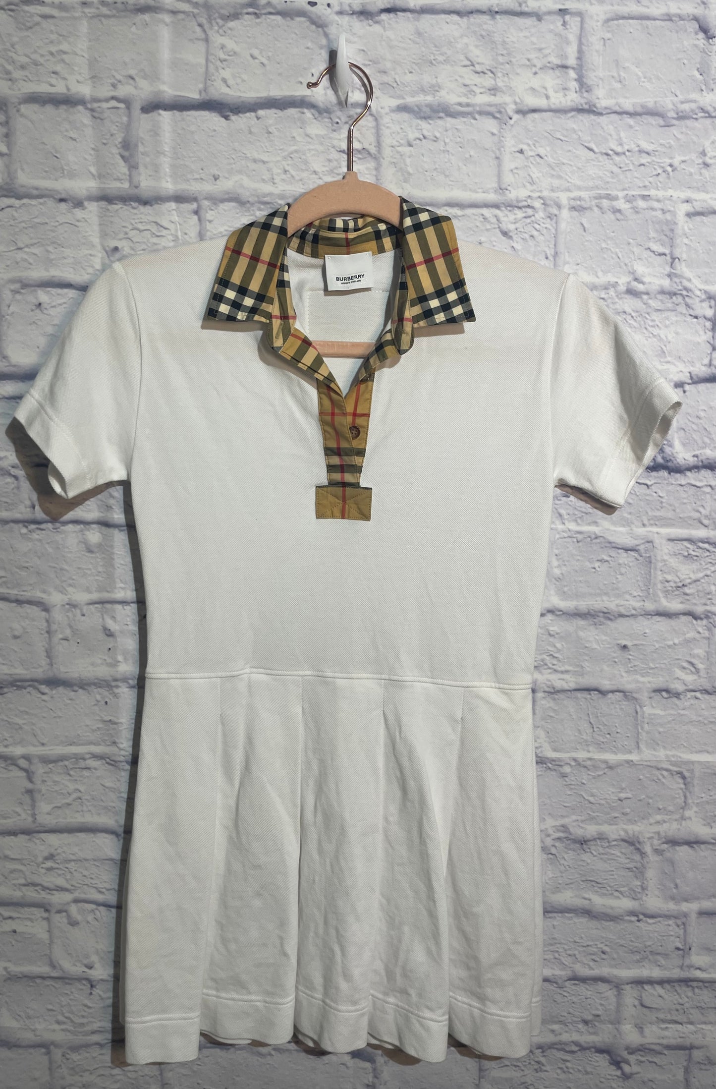 Burberry Kids Vintage Polo Dress Girls~Size 10