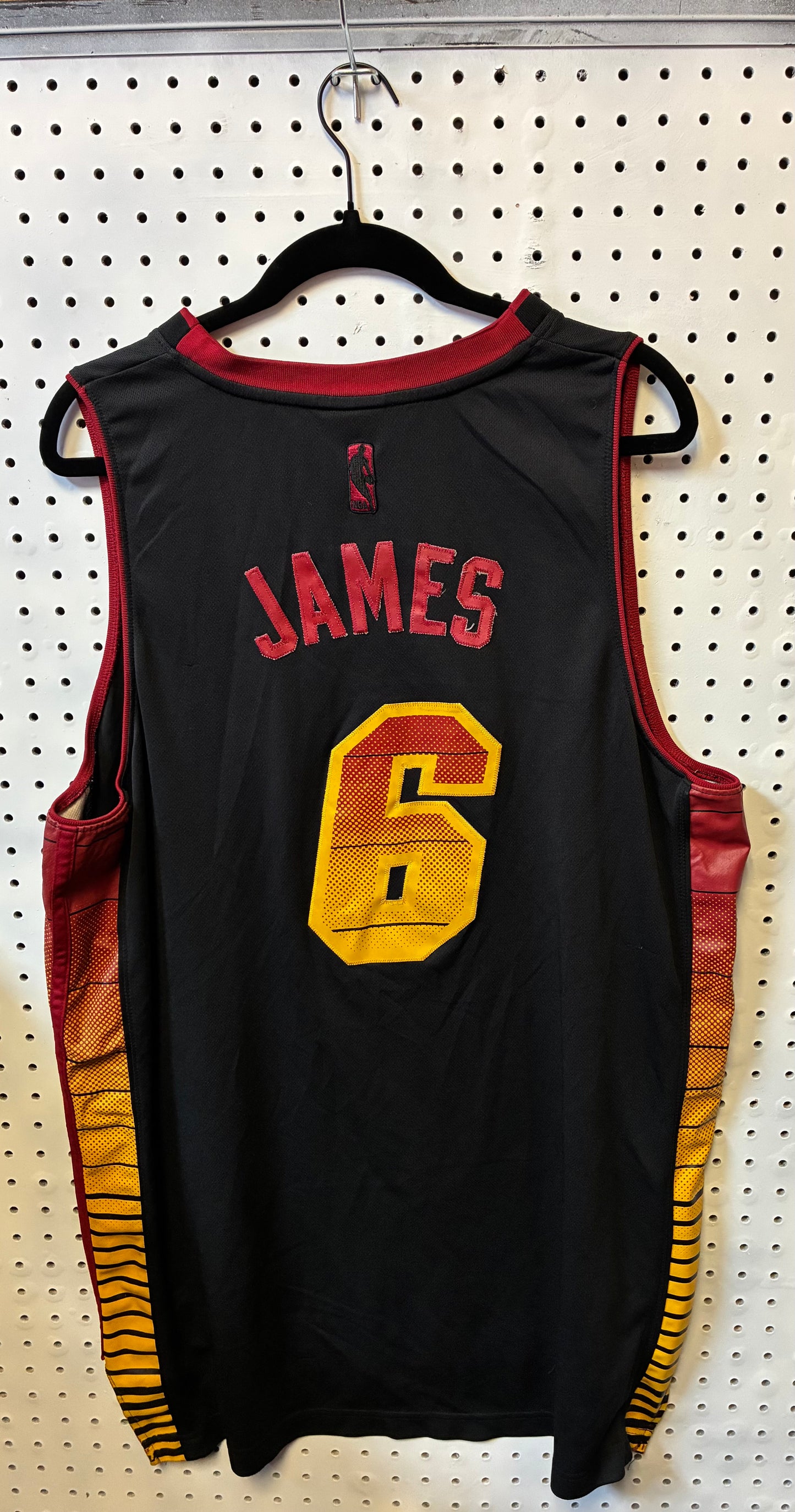 LeBron James Adidas Miami Jersey-Adidas-Size XL