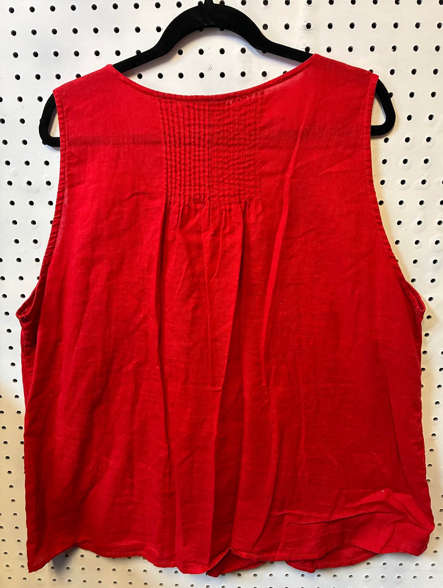 Avenue Plus Red Top/Blouse Size 22/24
