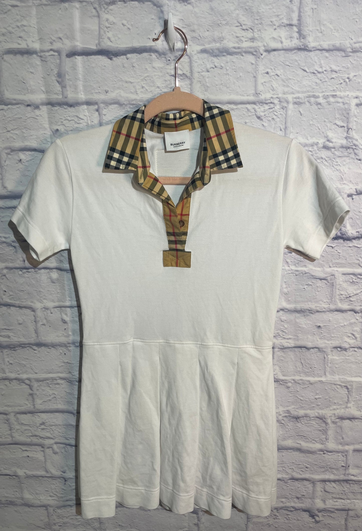 Burberry Kids Vintage Polo Dress Girls~Size 10