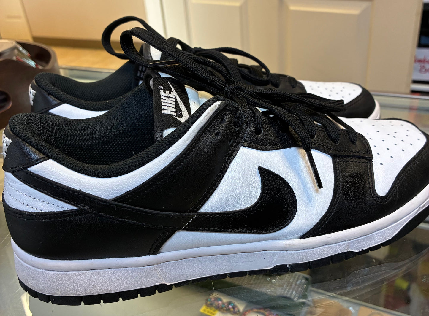 Nike Dunk Low Retro "Panda" sneakers Size 11 Women