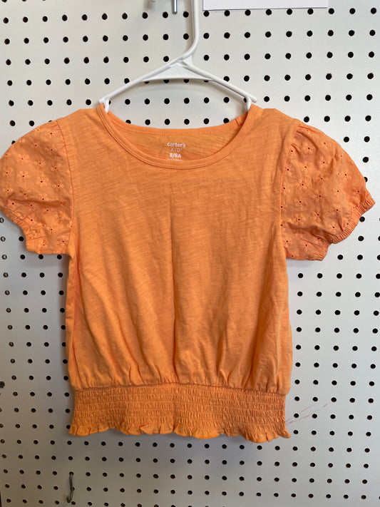 Orange Carter Top Girl Size 8