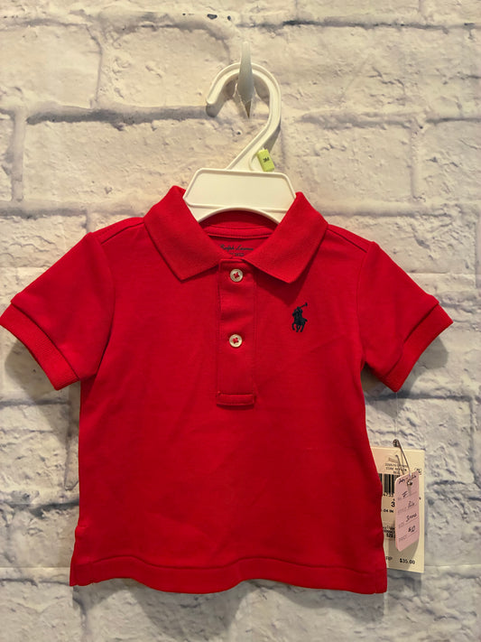 Baby Polo Red -Size 9 Mons NWT
